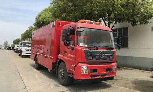 国六东风天锦大流量排水抢险车